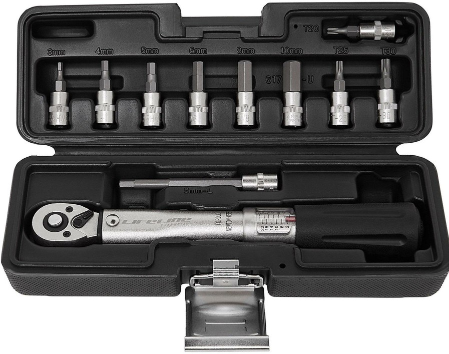 Maintenance LifeLine Wrenches | Lifeline Essential Torque Wrench Set Black