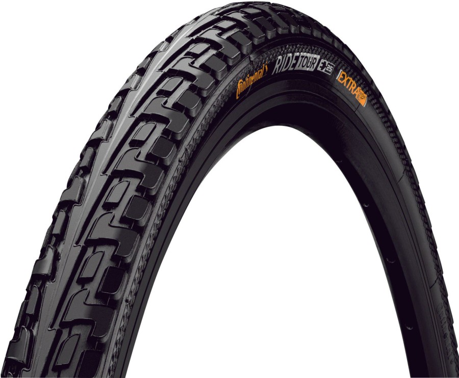 Wheels & Tyres Continental | Continental Tour Ride Mountain Bike Tyre Black