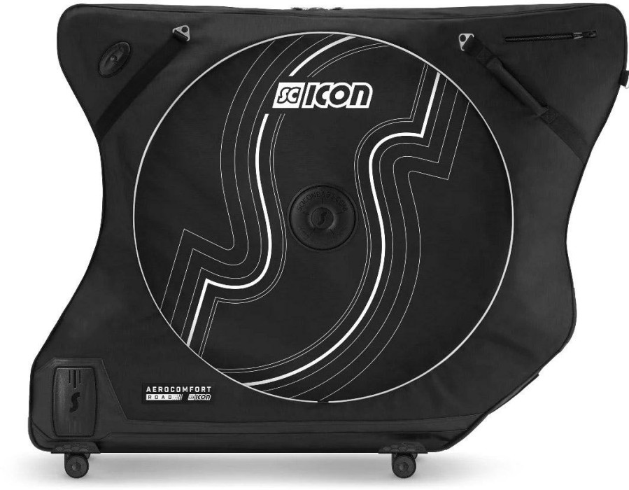 Accessories Scicon Bike Bags | Scicon Aerocomfort 3.0 Tsa Bike Travel Bag Black/White