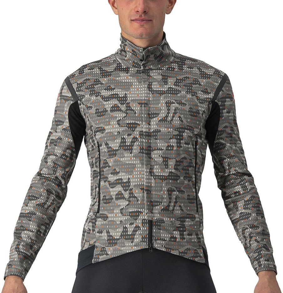 Clothing Castelli | Castelli Unlimited Perfetto Ros 2 Jacket Nickel Grey/Dark Grey