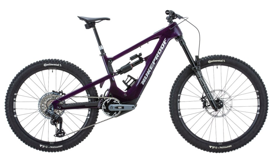 Bikes Nukeproof | Nukeproof Megawatt 297 Carbon Pro Gx Eagle Axs Powertrain Bike Deep Purple