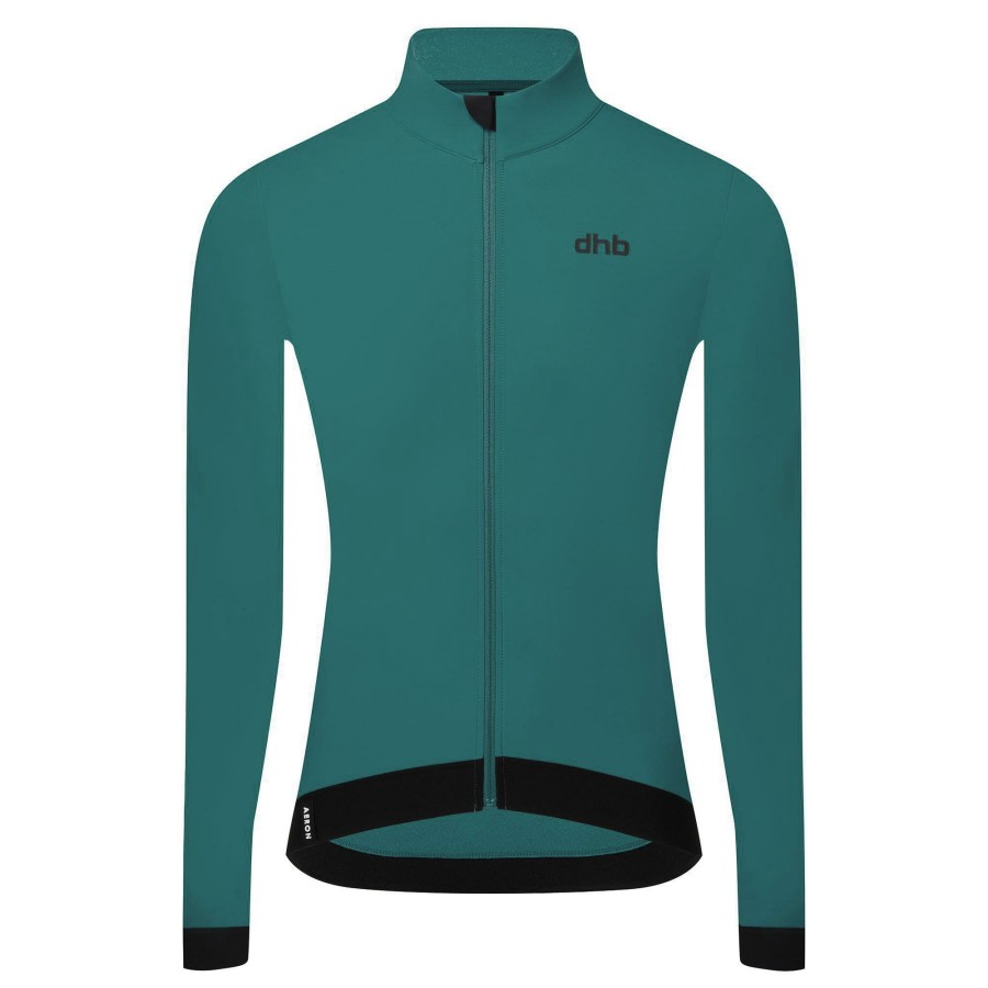 Clothing DHB Long Sleeve Jerseys | Dhb Aeron Men'S Thermal Jersey Ltd Edition Atlantic Deep