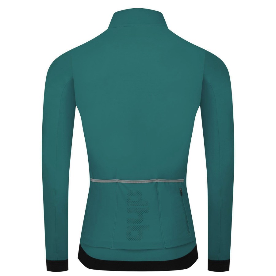 Clothing DHB Long Sleeve Jerseys | Dhb Aeron Men'S Thermal Jersey Ltd Edition Atlantic Deep