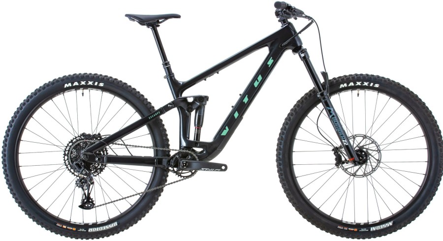 Bikes Vitus Full Suspension Mountain Bikes | Vitus Escarpe 290 Cr Mountain Bike Black Quartz