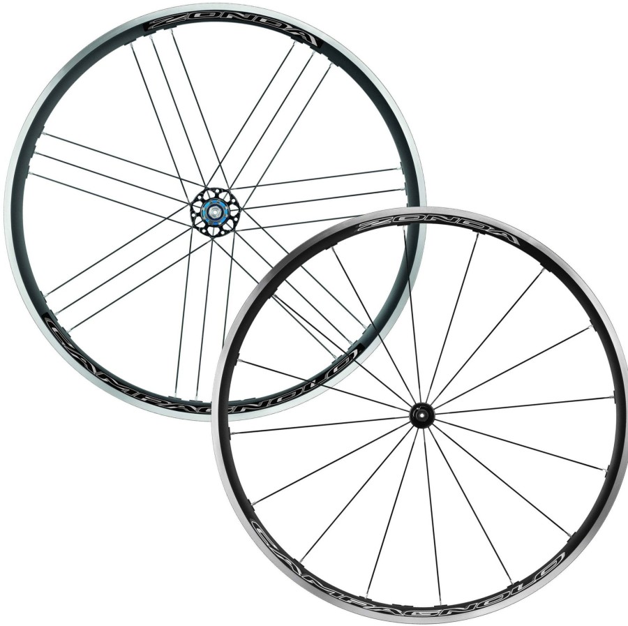 Wheels & Tyres Campagnolo | Campagnolo Zonda C17 Road Clincher Wheelset Black