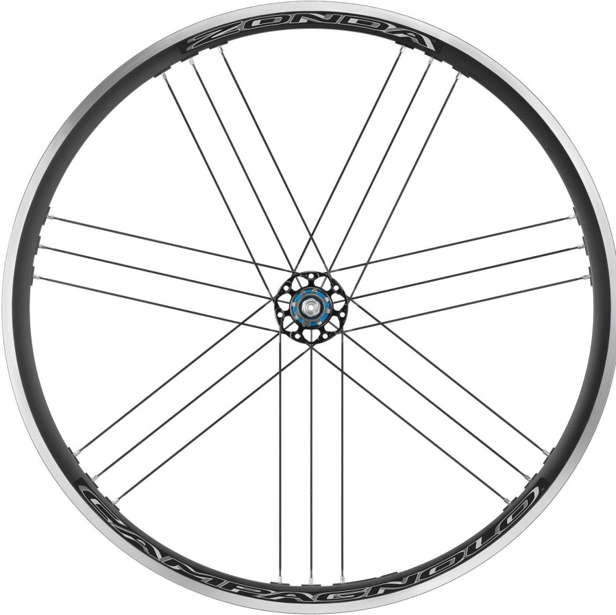 Wheels & Tyres Campagnolo | Campagnolo Zonda C17 Road Clincher Wheelset Black