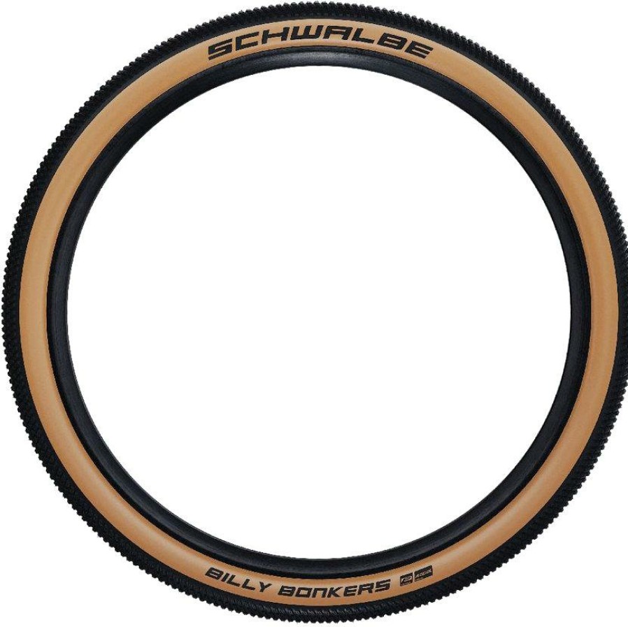 Wheels & Tyres Schwalbe | Schwalbe Billy Bonkers Performance Folding Tyre Black/Tan Wall