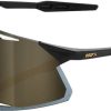 Helmets & Protection 1 Sunglasses | 100% Eyewear Hypercraft Black Soft Gold Mirror Lens Sunglasses Black/Gold