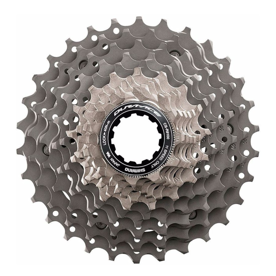 Bike Parts Shimano Cassettes | Shimano Dura-Ace R9100 Cassette Silver