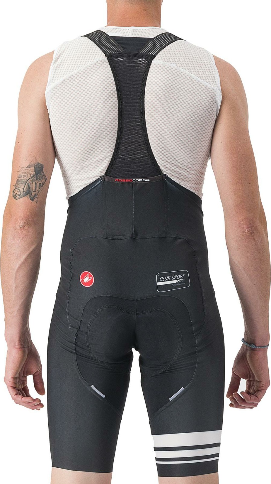 Clothing Castelli Bib Shorts | Castelli Free Ar Club Sport Bib Shorts Black/White