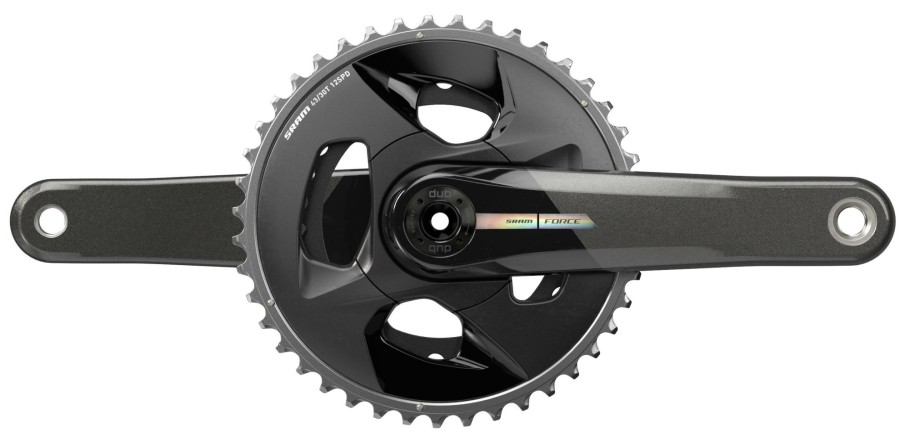 Bike Parts SRAM Chainsets & Cranksets | Sram Force D2 Wide Dub 2X12 Speed Chainset Iridescent