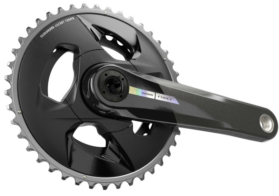 Bike Parts SRAM Chainsets & Cranksets | Sram Force D2 Wide Dub 2X12 Speed Chainset Iridescent