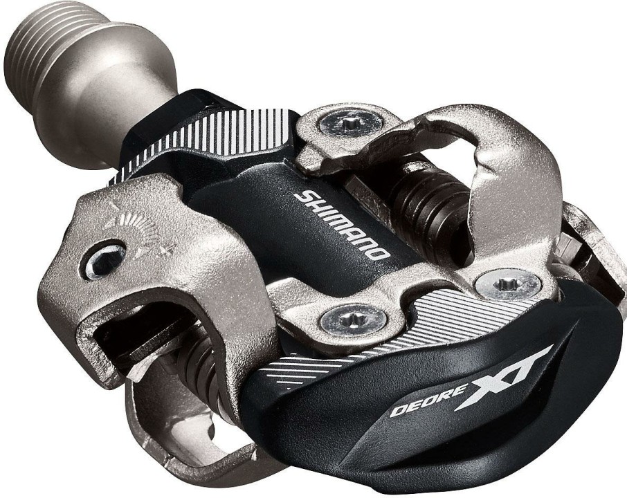 Bike Parts Shimano Clipless Pedals | Shimano Xt M8100 Pedal Black