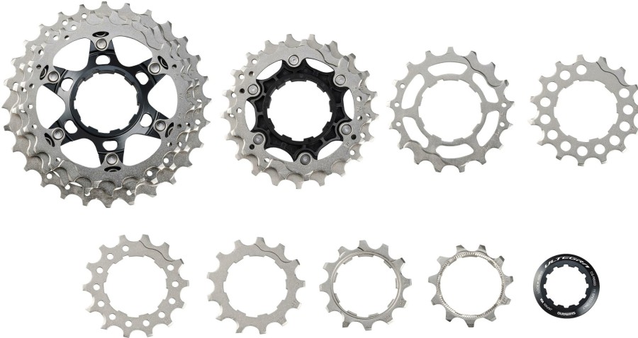 Bike Parts Shimano Cassettes | Shimano Ultegra R8000 11 Speed Cassette Silver