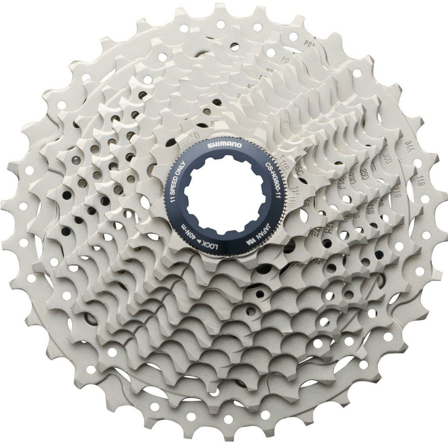 Bike Parts Shimano Cassettes | Shimano Ultegra R8000 11 Speed Cassette Silver