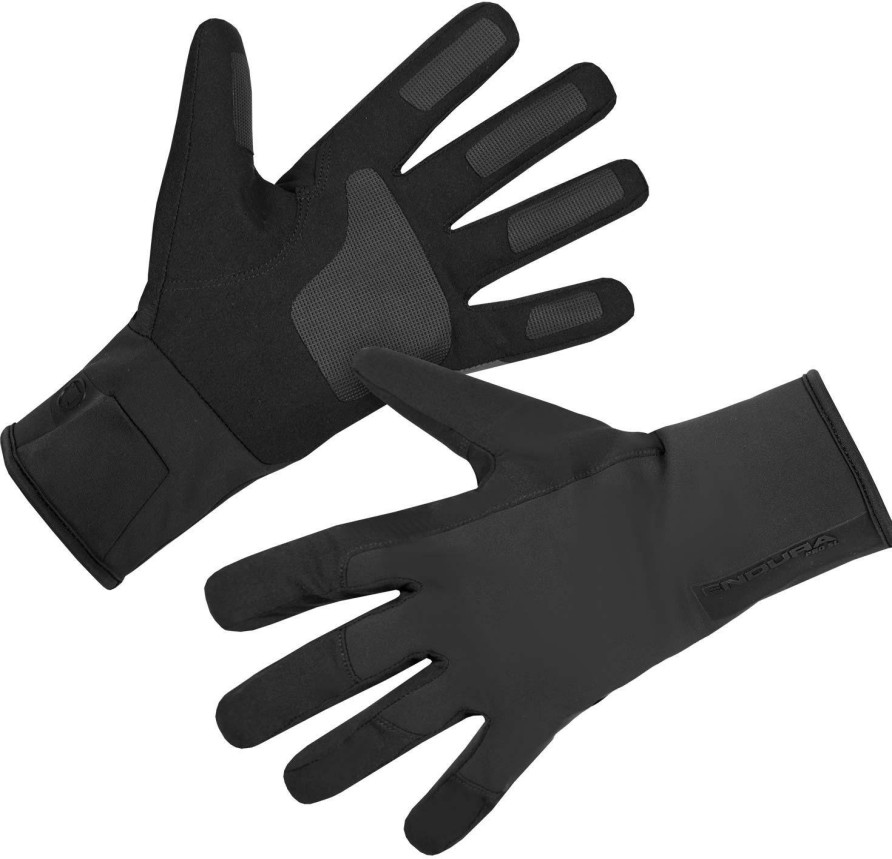 Helmets & Protection Endura Gloves | Endura Pro Sl Primaloft Waterproof Gloves Black