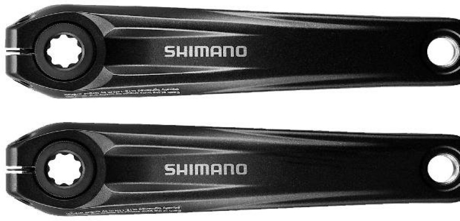 Bike Parts Shimano Chainsets & Cranksets | Shimano Steps Fc-E8000 Crank Arm Set (Without Chainring) Black