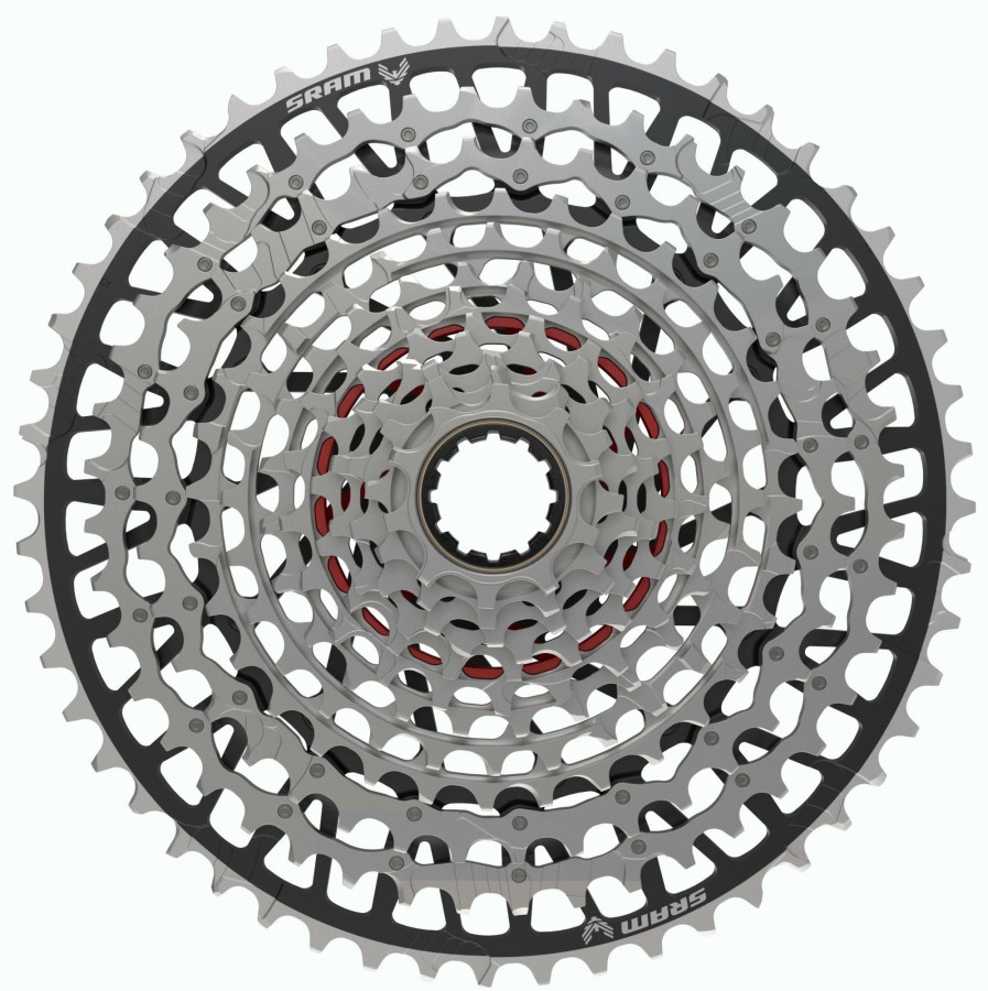 Bike Parts SRAM Cassettes | Sram Xx Eagle Xs-1297 12 Speed Cassette Black/Silver