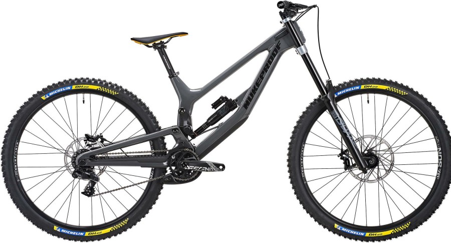 Bikes Nukeproof Full Suspension Mountain Bikes | Nukeproof Dissent 290 Comp Carbon Bike (Gx Dh) Bullet Grey