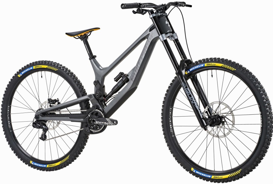 Bikes Nukeproof Full Suspension Mountain Bikes | Nukeproof Dissent 290 Comp Carbon Bike (Gx Dh) Bullet Grey