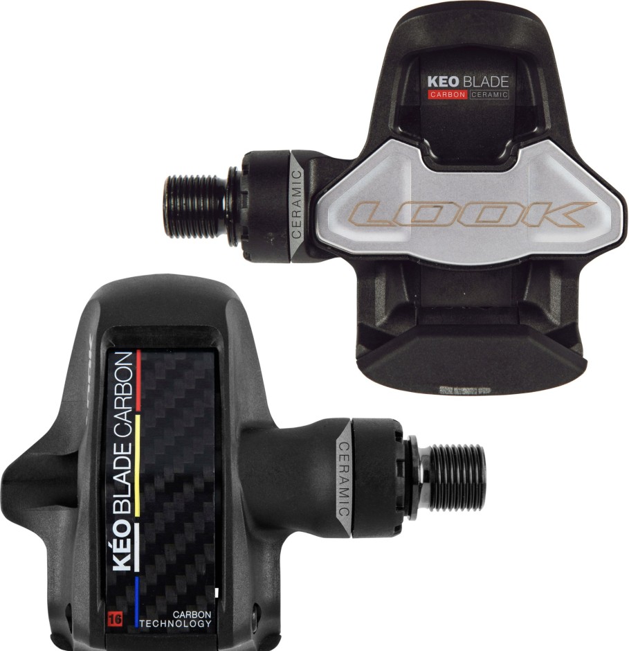 Bike Parts Look Clipless Pedals | Look Keo Blade Carbon Ceramic Road Pedals Black