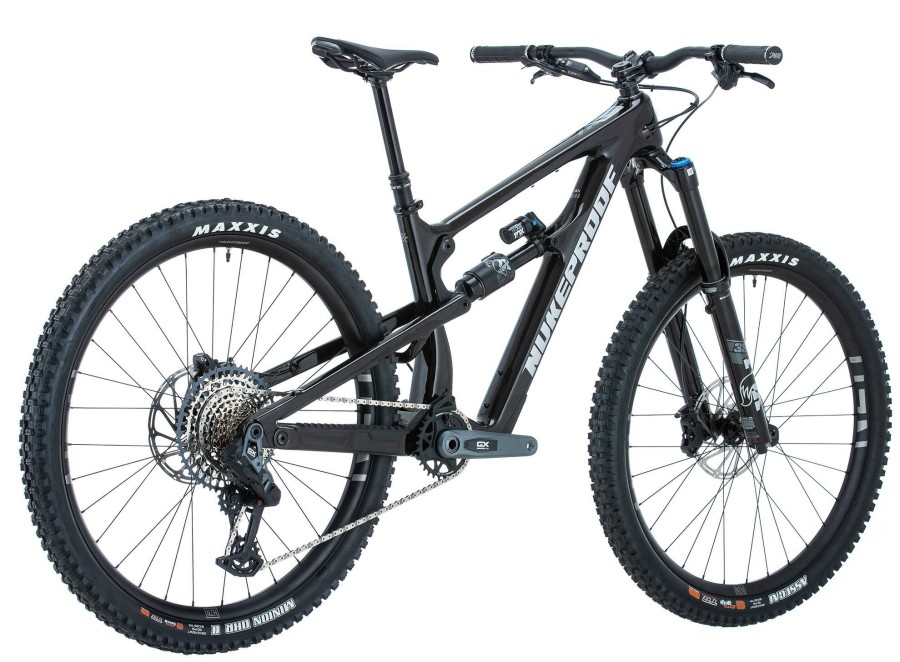 Bikes Nukeproof Full Suspension Mountain Bikes | Nukeproof Mega 290 Elite Carbon Bike (Gx Trans) Cosmic Black