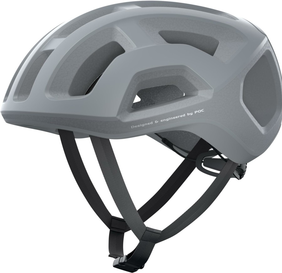 Helmets & Protection POC Road Bike Helmets | Poc Ventral Lite Road Helmet Uranium Black Matt