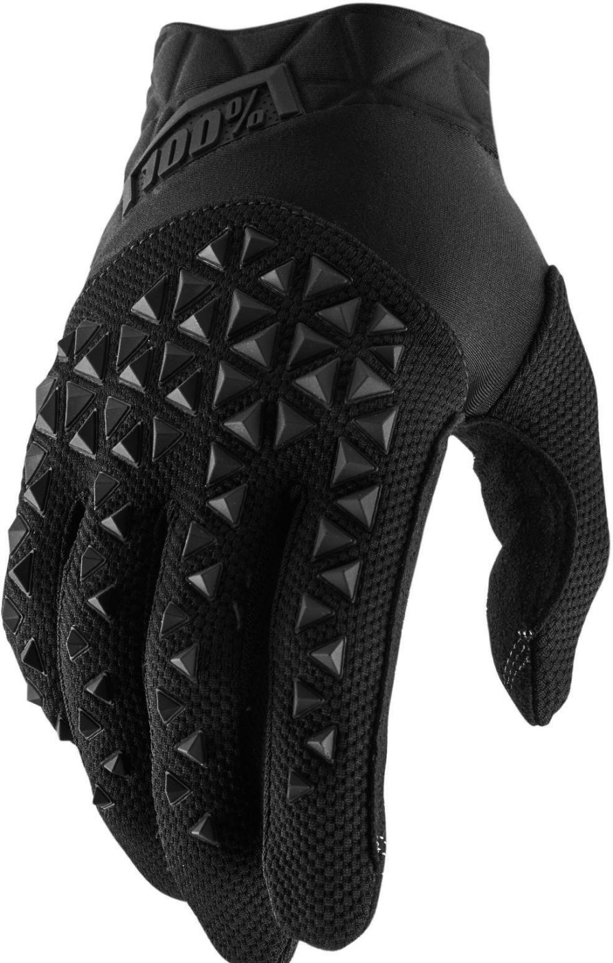 Helmets & Protection 1 Gloves | 100% Geomatic Gloves Black