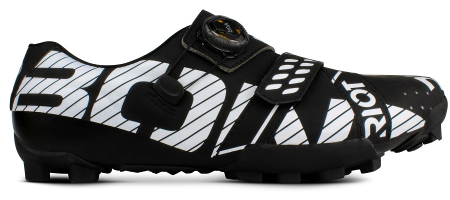 Footwear Bont | Bont Riot Mtb+ (Boa) Cycling Shoe Black/White