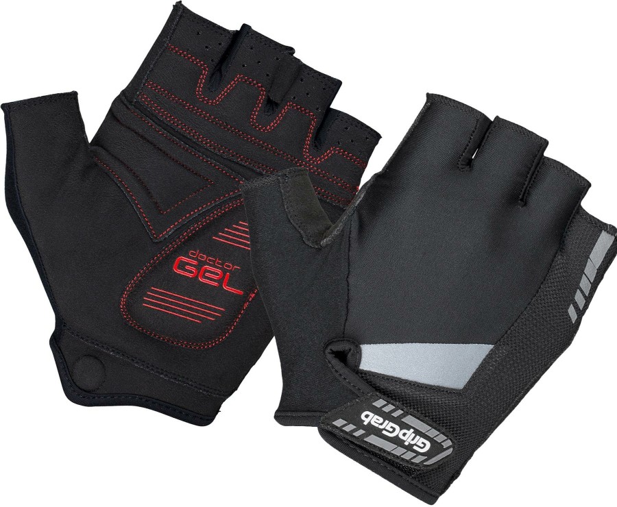 Helmets & Protection GripGrab Gloves | Gripgrab Supergel Padded Glove Black