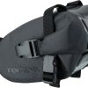 Accessories Topeak Bike Bags | Topeak Wedge Saddle Drybag With Strap - Small Black