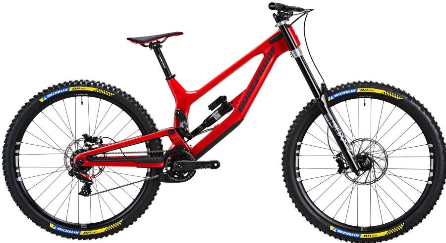 Bikes Nukeproof Full Suspension Mountain Bikes | Nukeproof Dissent 290 Rs Carbon Bike (Xo1 Dh) Racing Red