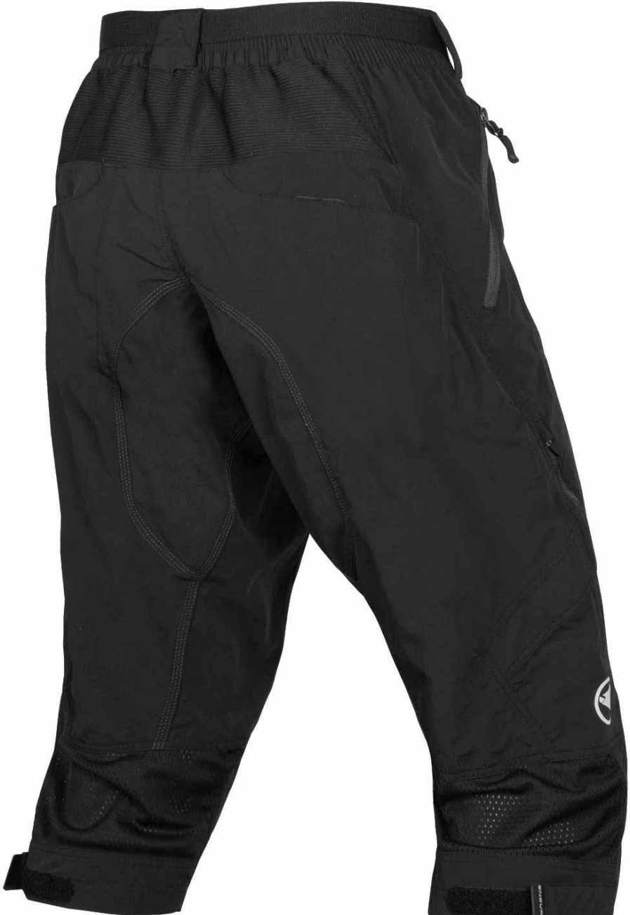 Clothing Endura Baggy Shorts | Endura Hummvee Ii 3/4 Length Baggy Shorts Black