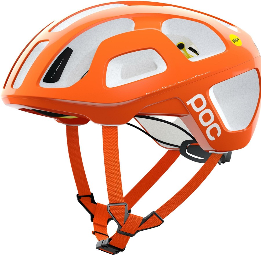 Helmets & Protection POC Road Bike Helmets | Poc Octal Mips Road Cycling Helmet Hydrogen White