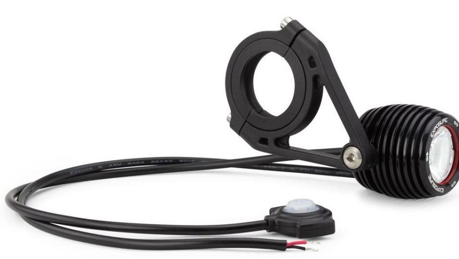 Accessories Exposure Bike Lights | Exposure Fuse E-Bike Commuter Light Black