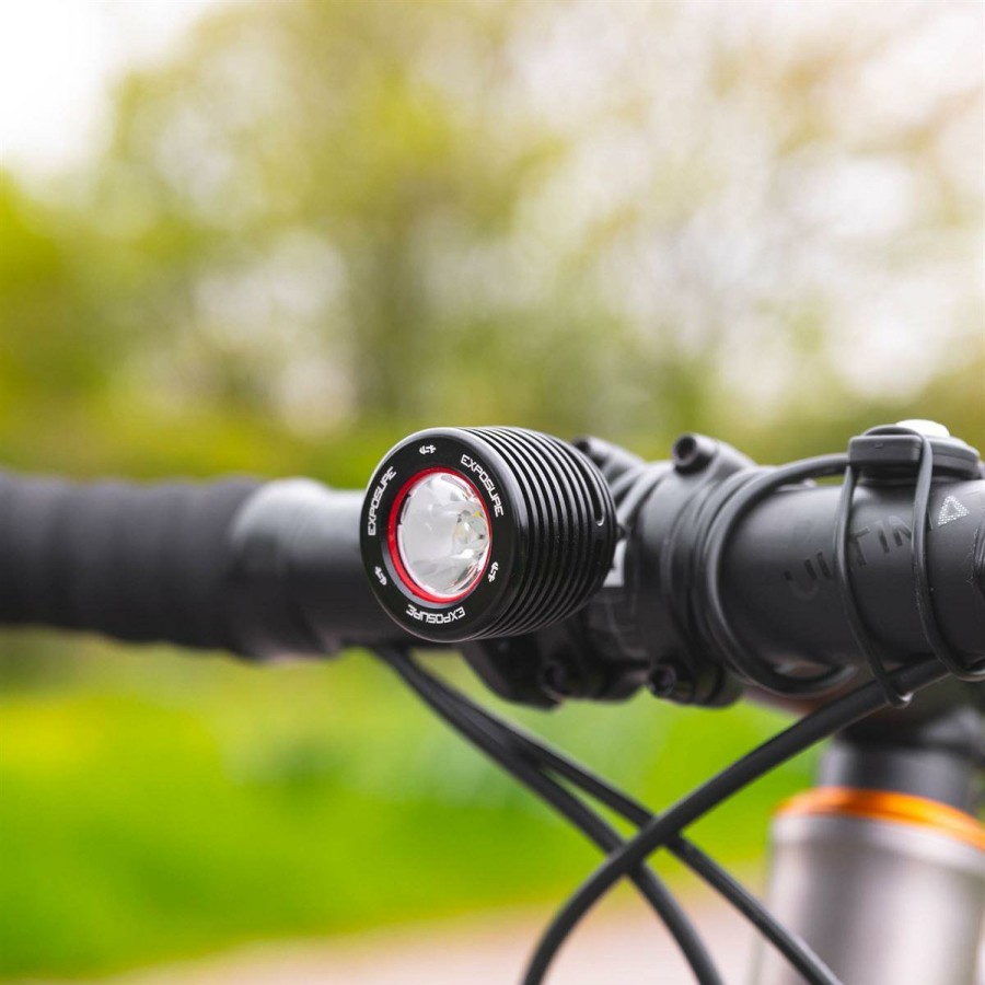 Accessories Exposure Bike Lights | Exposure Fuse E-Bike Commuter Light Black