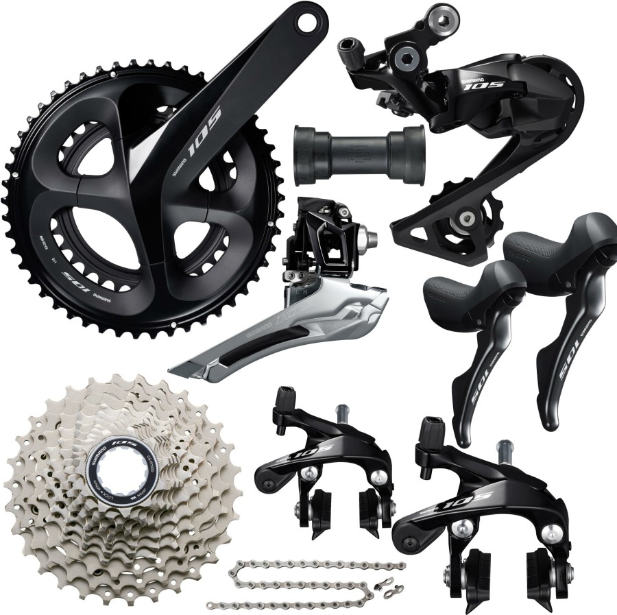 Bike Parts Shimano Groupsets | Shimano 105 R7000 Road Groupset - Pressfit