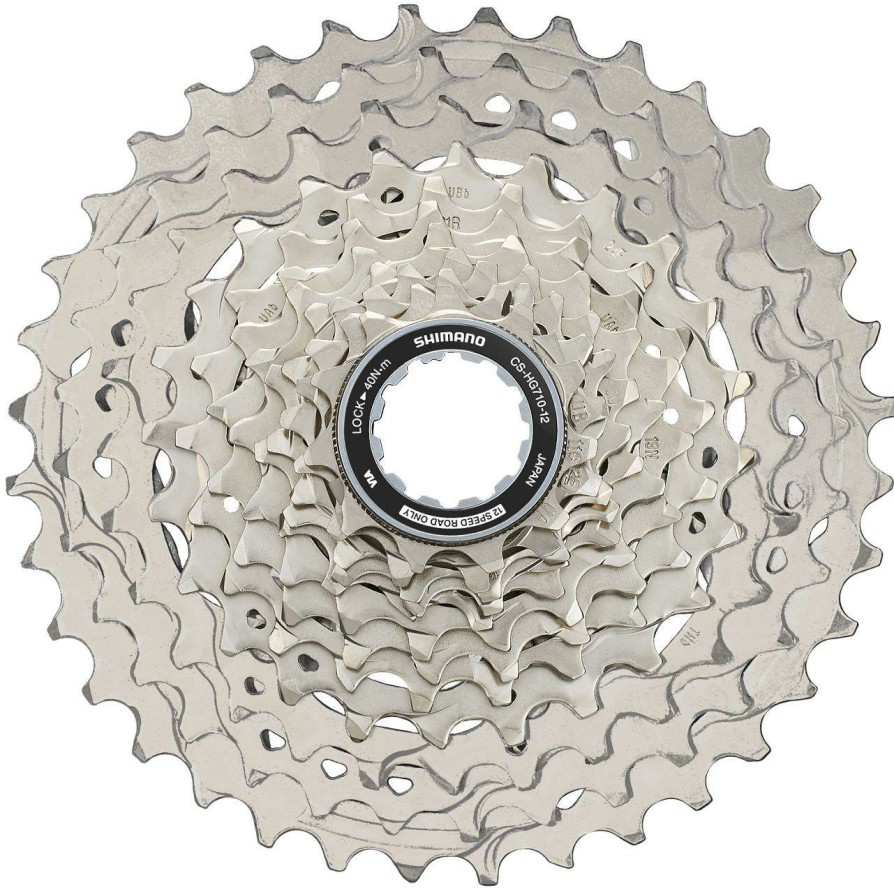 Bike Parts Shimano Cassettes | Shimano Hg710 12 Speed Cassette Silver