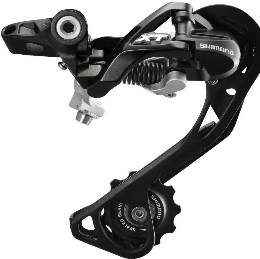 Bike Parts Shimano Derailleurs | Shimano Xt M781 10 Speed Mtb Rear Derailleur Black