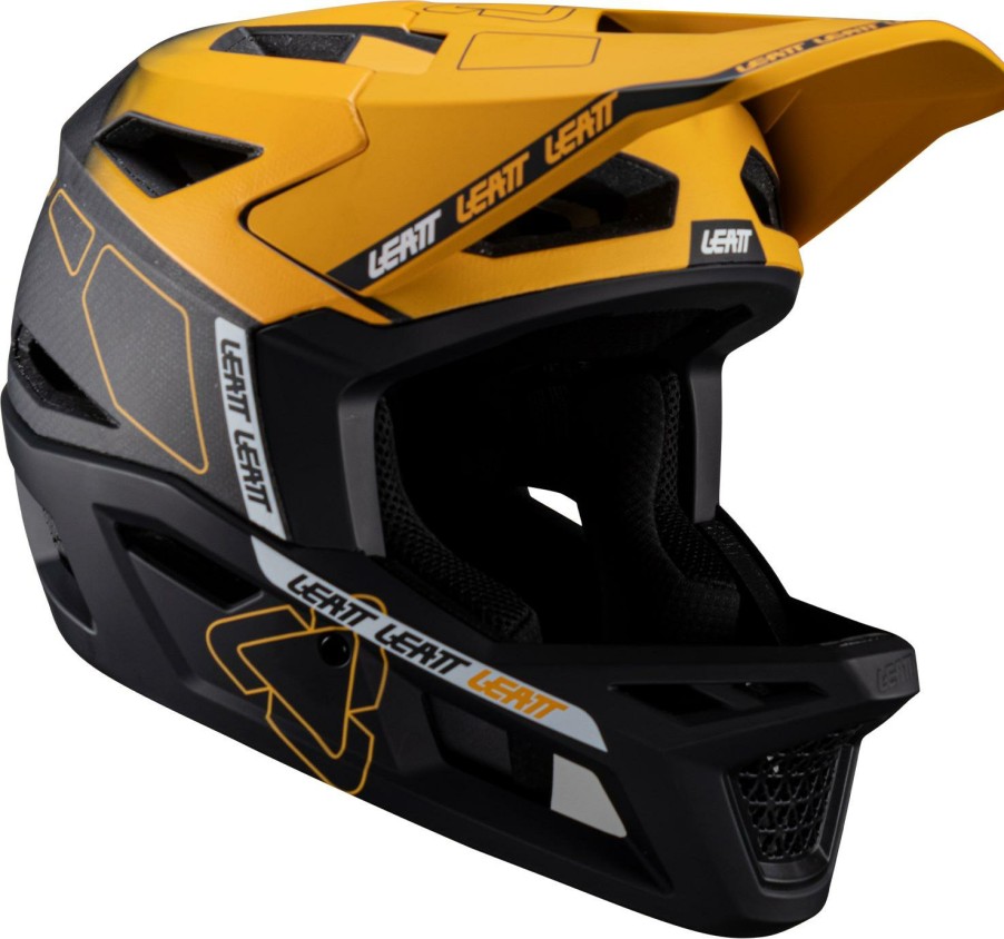 Helmets & Protection Leatt Mountain Bike Helmets | Leatt Mtb Gravity 6.0 Full Face Helmet Stealth