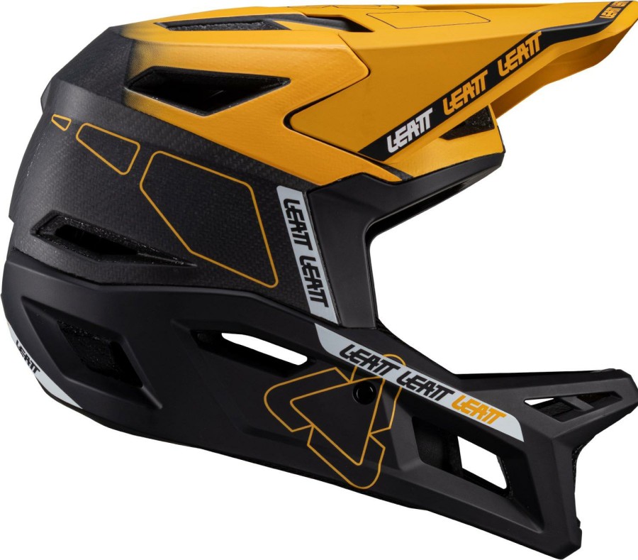 Helmets & Protection Leatt Mountain Bike Helmets | Leatt Mtb Gravity 6.0 Full Face Helmet Stealth