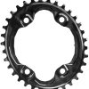 Bike Parts Black by Absoluteblack Chainrings | By Absolute Narrow Wide Oval Xt M8000 Chainring Black