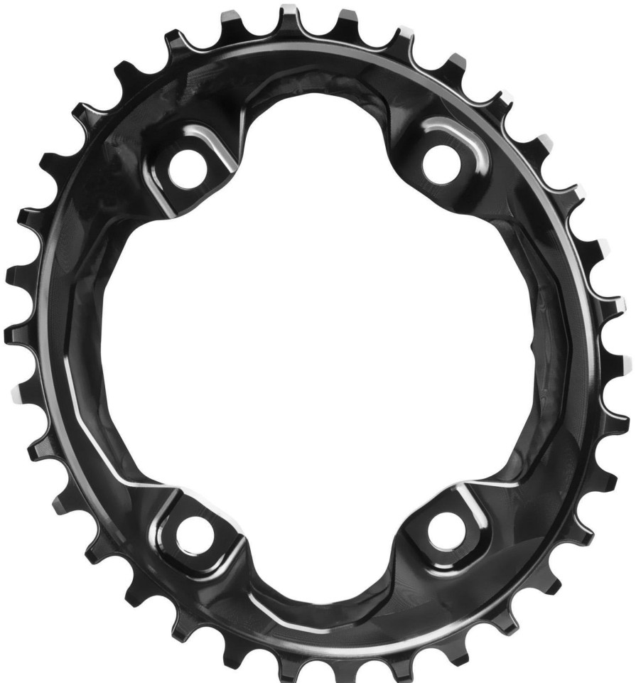 Bike Parts Black by Absoluteblack Chainrings | By Absolute Narrow Wide Oval Xt M8000 Chainring Black