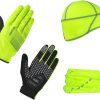 Helmets & Protection GripGrab Headwear | Gripgrab Hi Viz Cycling Essentials Kit Yellow