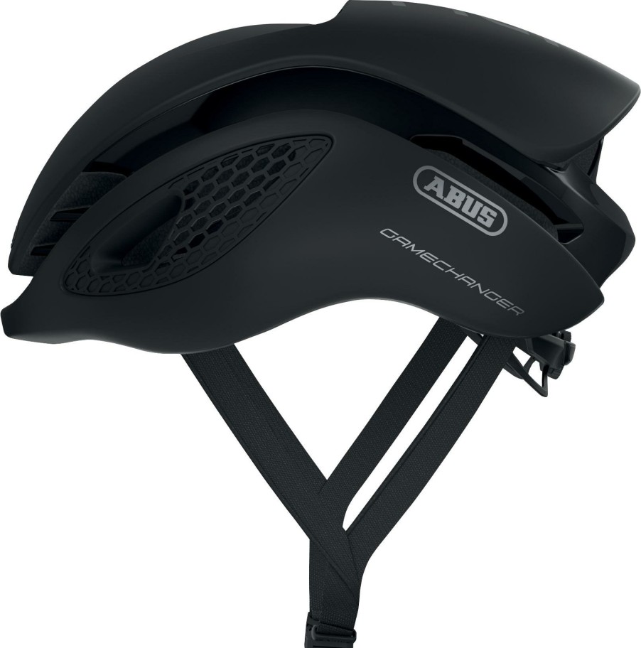 Helmets & Protection Abus Road Bike Helmets | Abus Gamechanger Road Helmet Black