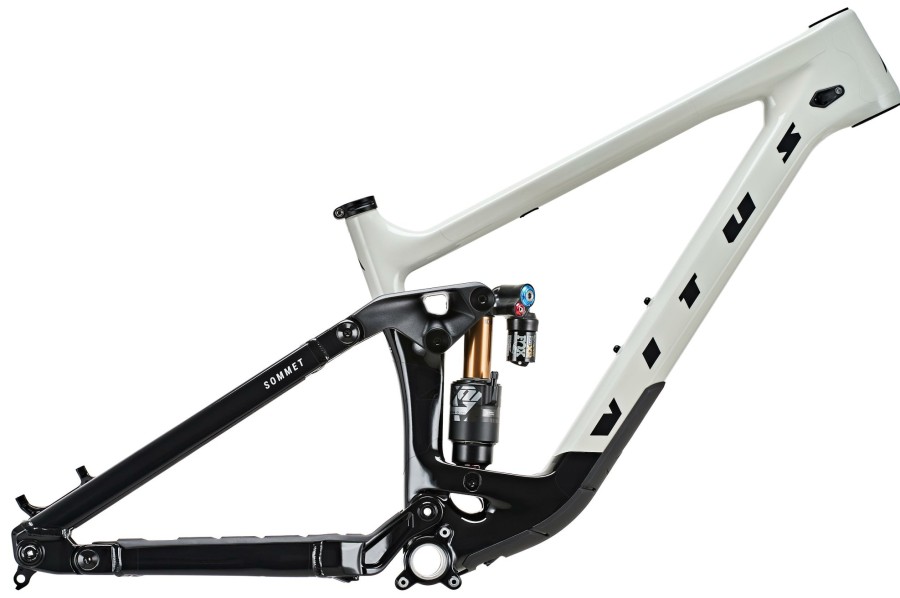 Bike Parts Vitus Frames | Vitus Sommet 275 Mountain Bike Frame - Grey Pale Grey/Black