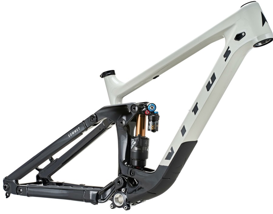 Bike Parts Vitus Frames | Vitus Sommet 275 Mountain Bike Frame - Grey Pale Grey/Black