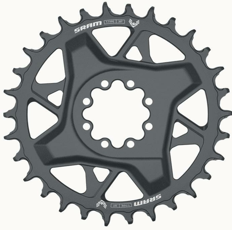 Bike Parts SRAM Chainrings | Sram Gx Eagle D1 T-Type Chainring Black