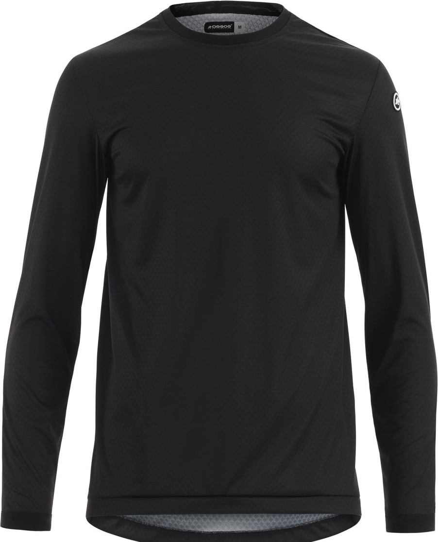 Clothing Assos Long Sleeve Jerseys | Assos Trail Ls Jersey T3 Black Series