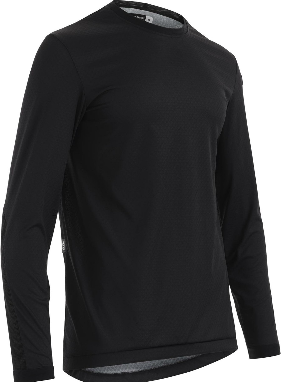 Clothing Assos Long Sleeve Jerseys | Assos Trail Ls Jersey T3 Black Series